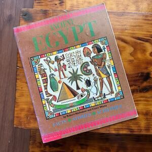 Vintage 1993 Scholastic Ancient Egypt Facts, Stories, Activities Paperback Book